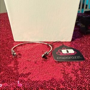 Paparazzi Silver Adjustable Bracelet